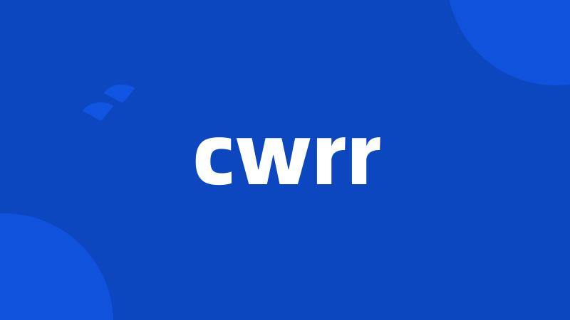 cwrr