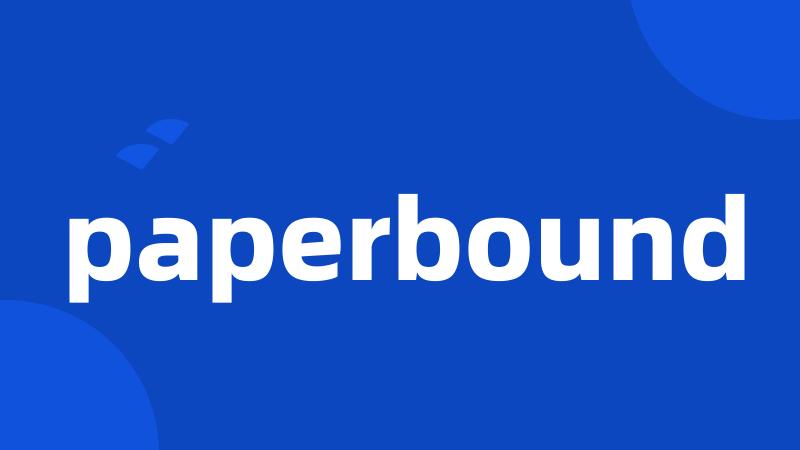 paperbound