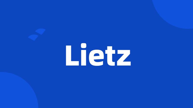 Lietz