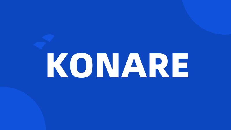 KONARE