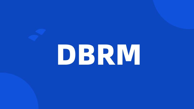 DBRM