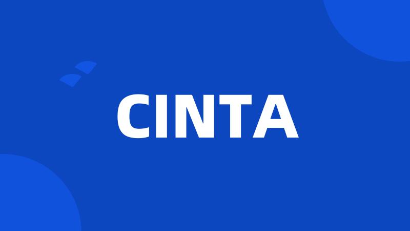 CINTA