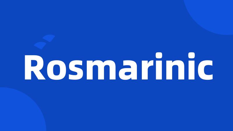 Rosmarinic