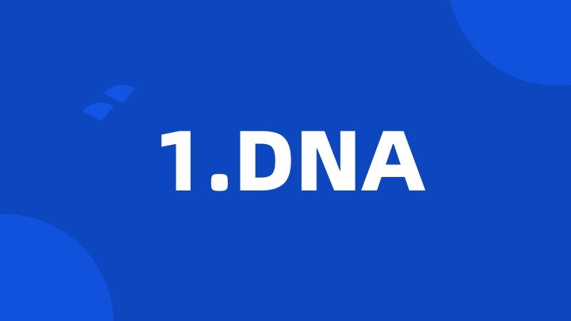 1.DNA