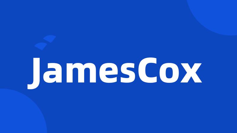 JamesCox