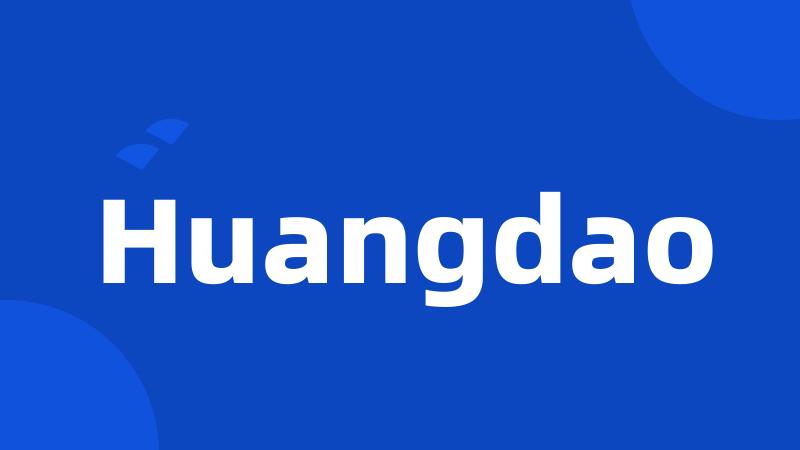 Huangdao