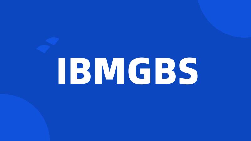 IBMGBS