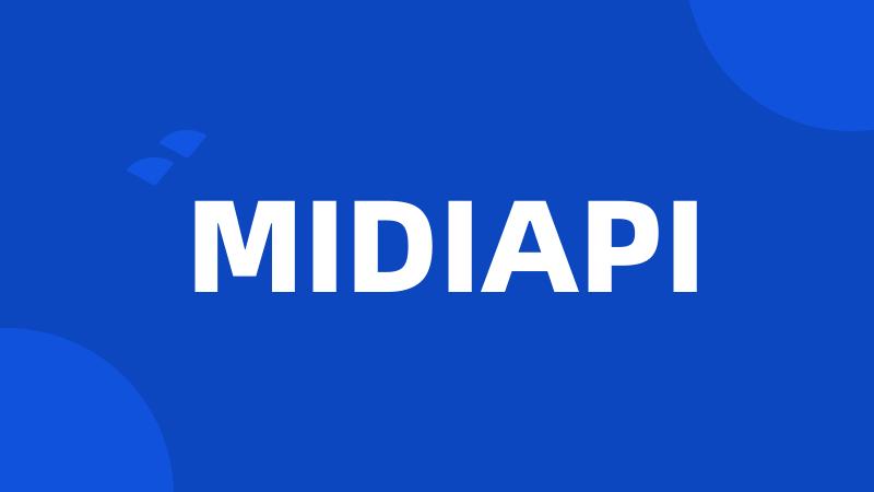 MIDIAPI