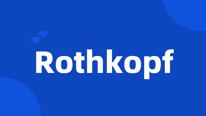 Rothkopf