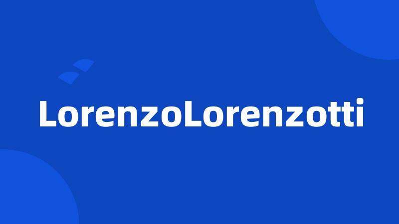 LorenzoLorenzotti