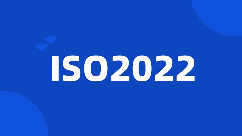 ISO2022