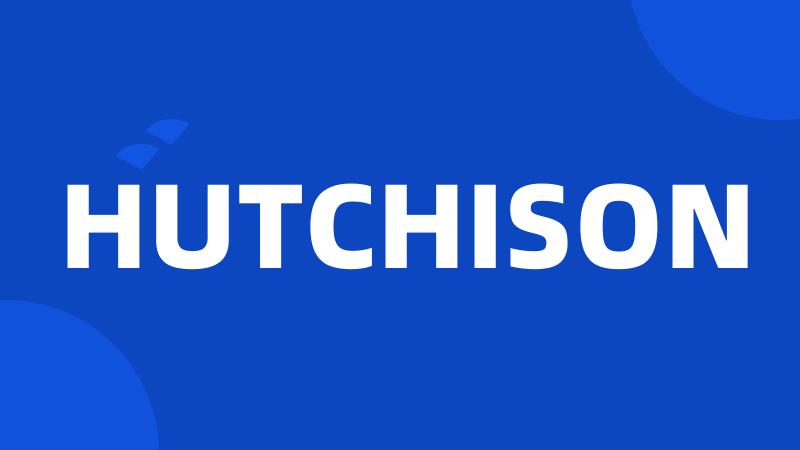 HUTCHISON