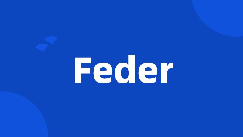 Feder