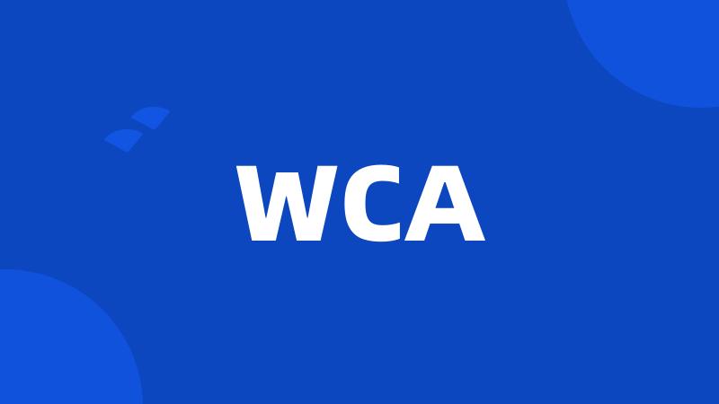 WCA