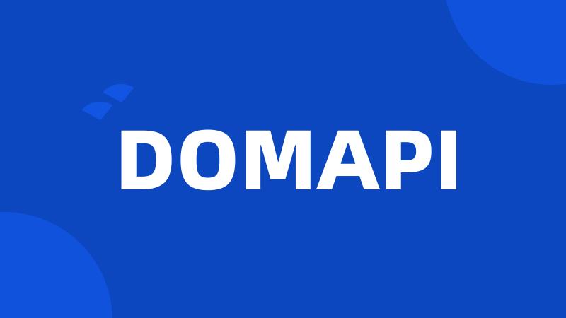 DOMAPI