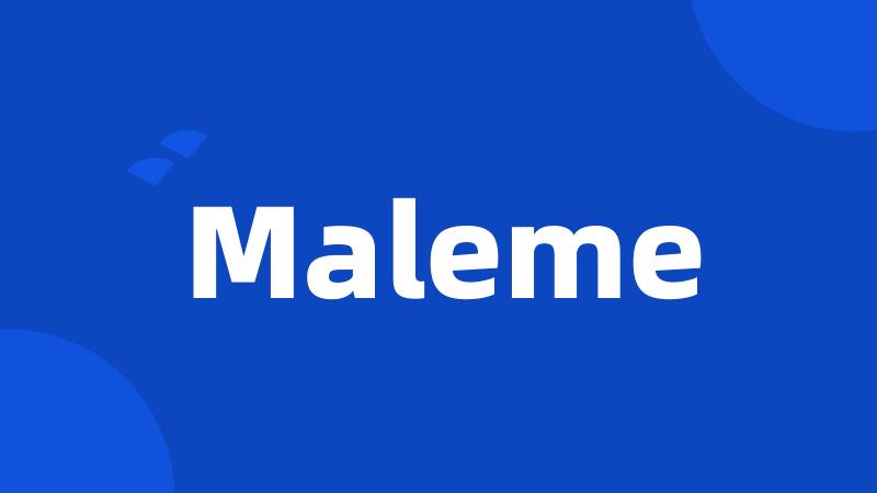 Maleme