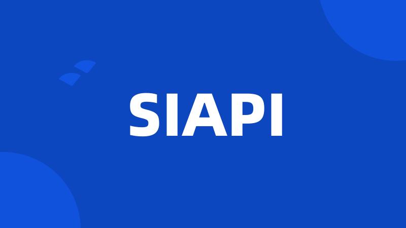 SIAPI