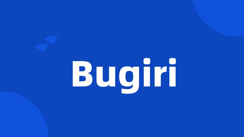 Bugiri