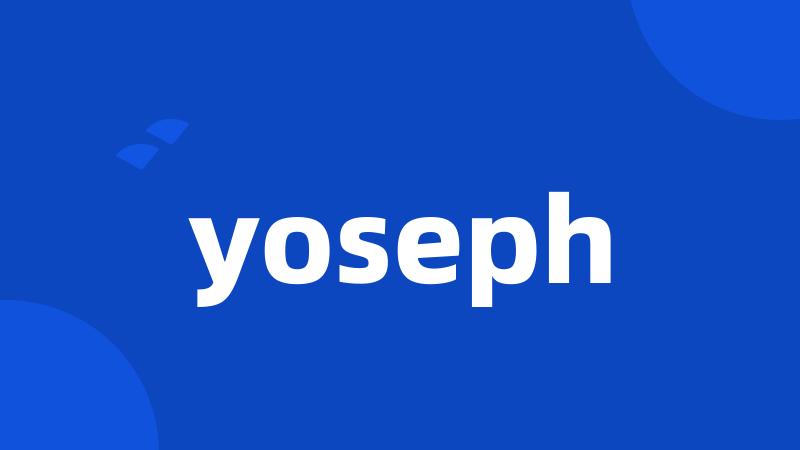 yoseph