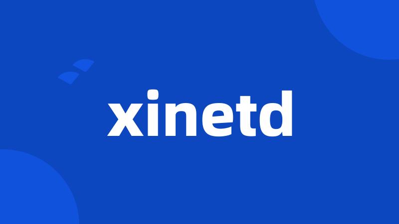 xinetd