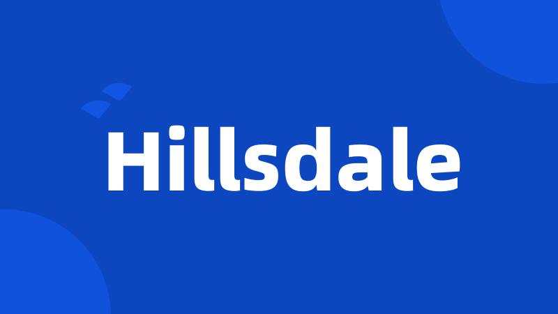 Hillsdale