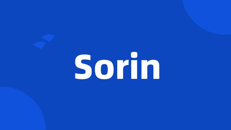 Sorin