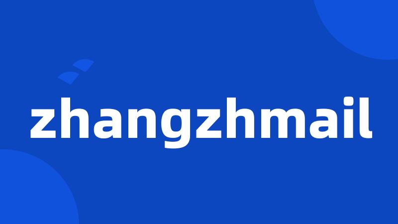 zhangzhmail