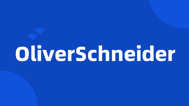 OliverSchneider