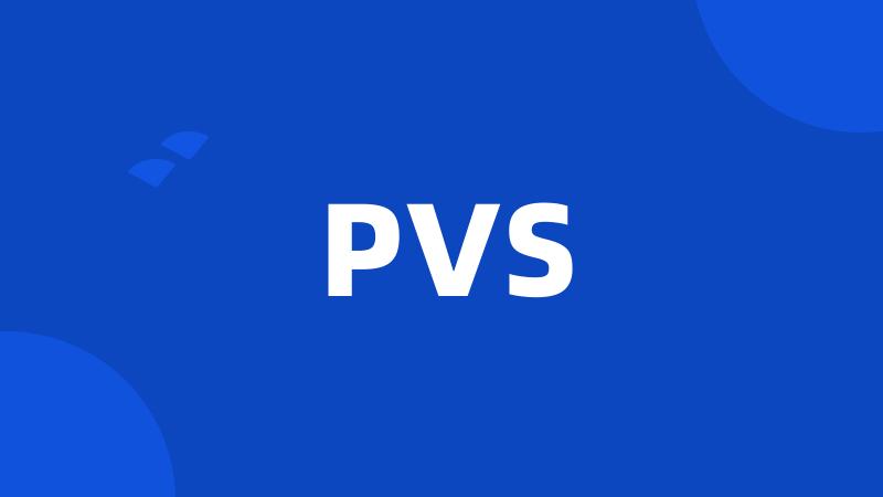 PVS