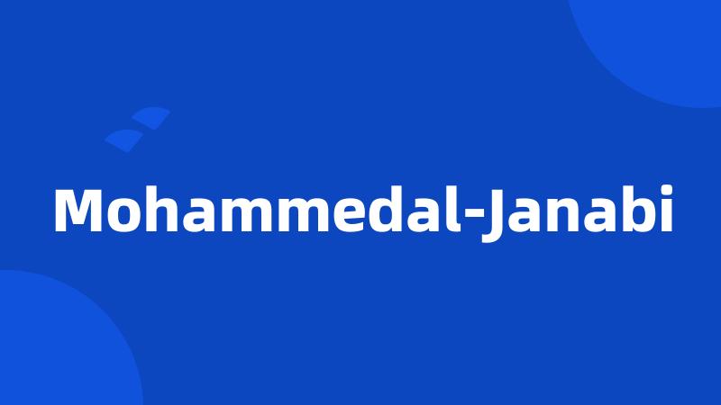 Mohammedal-Janabi