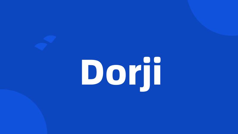 Dorji