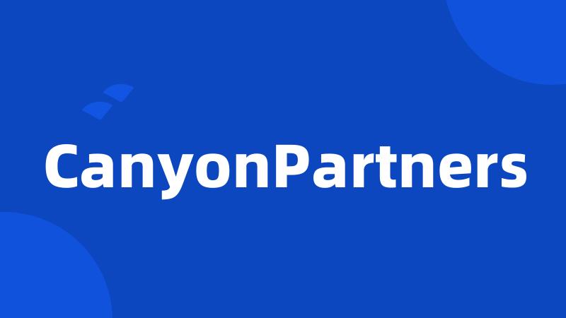 CanyonPartners