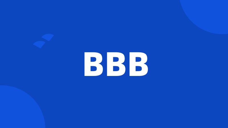 BBB