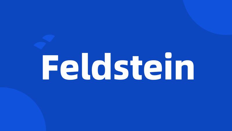 Feldstein