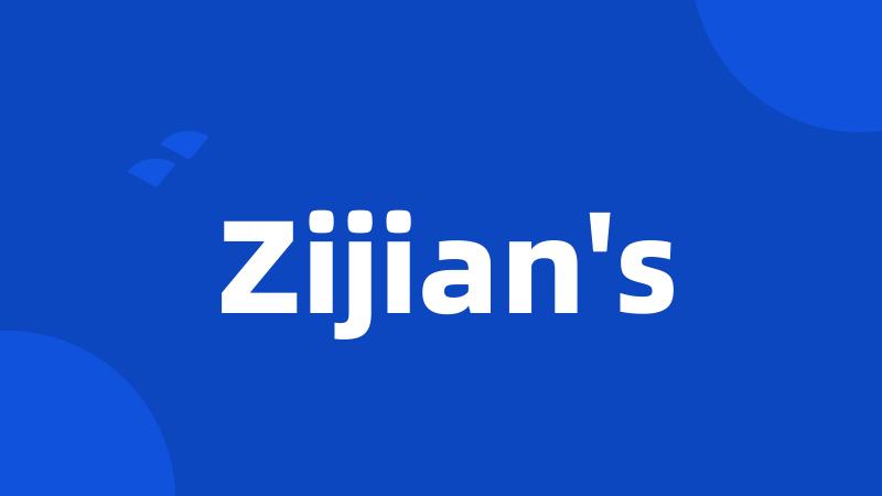 Zijian's