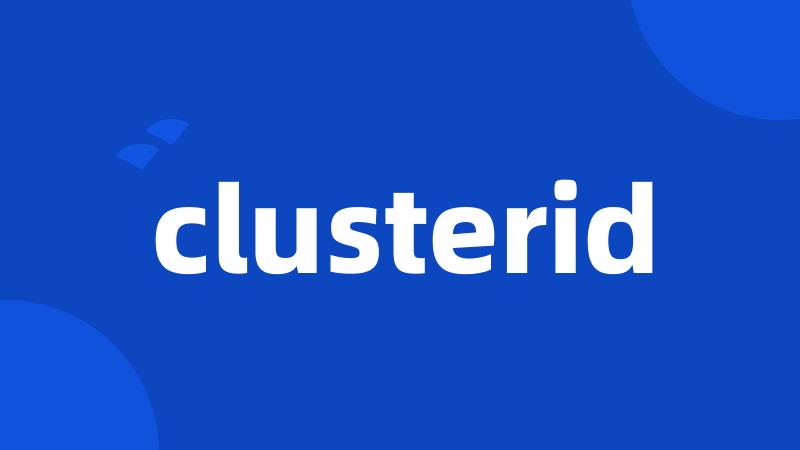 clusterid