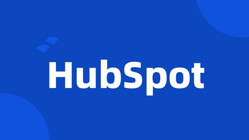 HubSpot