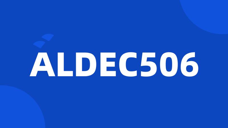 ALDEC506