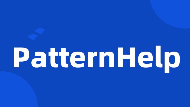 PatternHelp