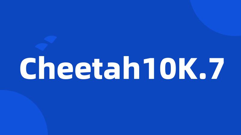 Cheetah10K.7