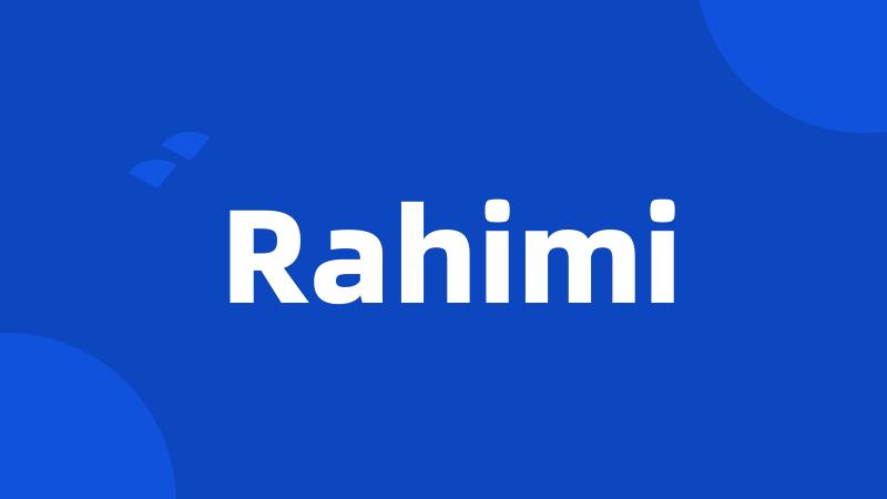 Rahimi