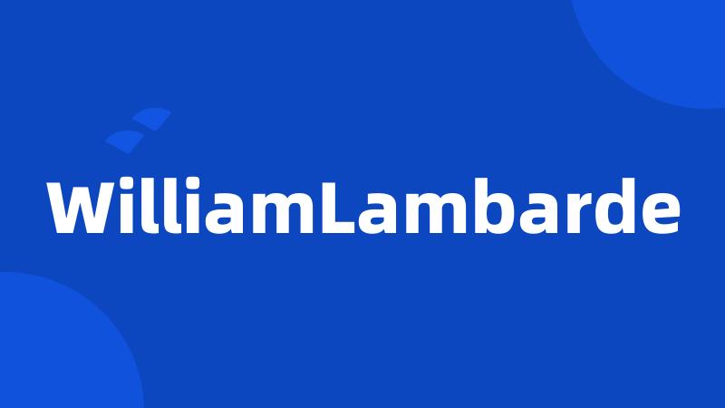 WilliamLambarde