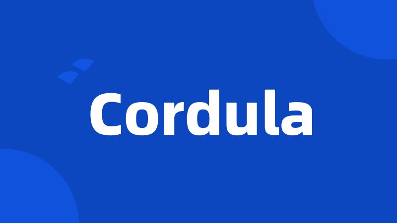 Cordula