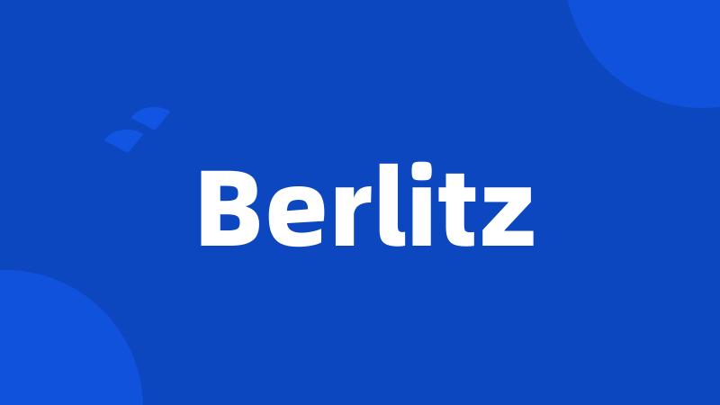 Berlitz