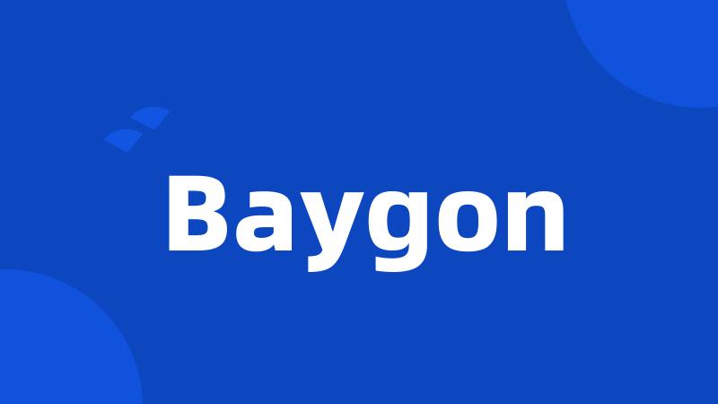 Baygon