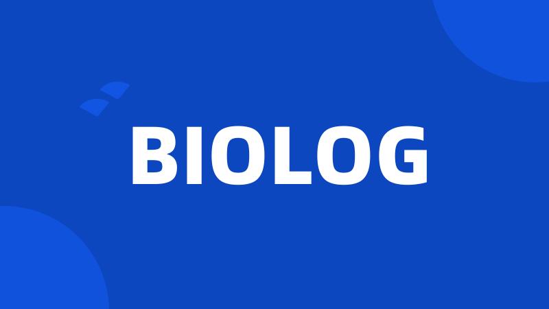 BIOLOG