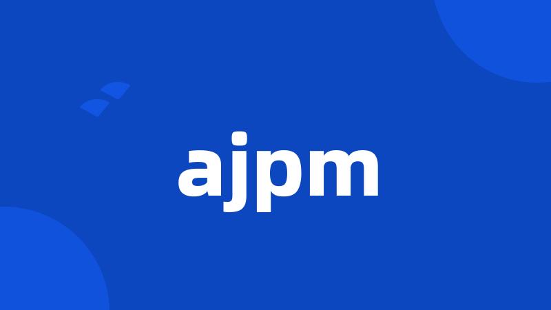 ajpm