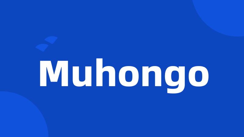 Muhongo