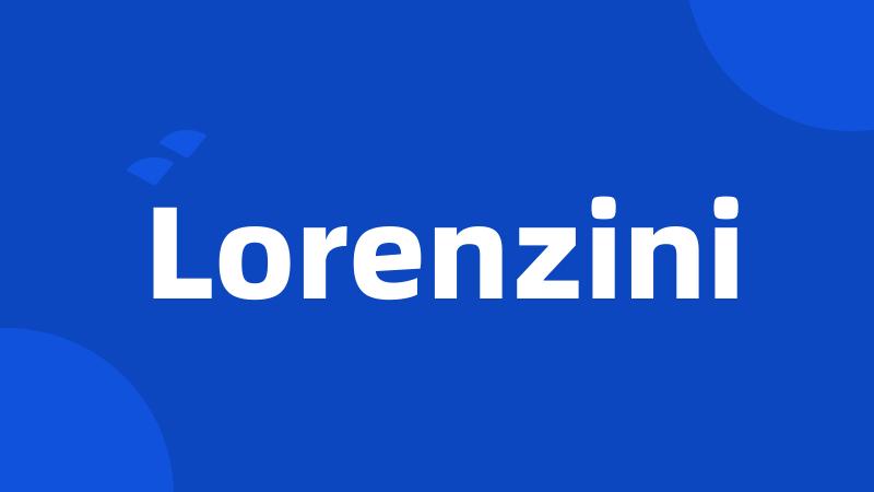 Lorenzini