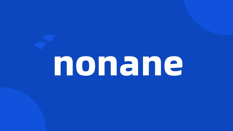 nonane